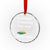 Bahamas Vacation Crystal Glass Ornament Funny Tropical Island Summer Travel TS10 Transparent Glass 3'' Circle Print Your Wear