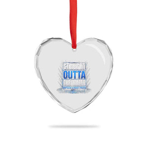 Baptism Heart Crystal Glass Ornament Straight Outta Water Christian Baptized TS10 Print Your Wear