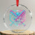 Baseball Drip Ice Cream Dripping Crystal Glass Ornament - Print Your Wear