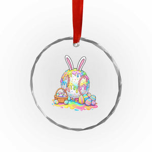 Baseball Easter Drip Ice Cream Sprinkles Egg Gift Crystal Glass Ornament TS14 Print Your Wear