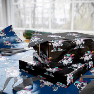 Baseball Life Style Wrapping Paper Roll Youth Drip Baseball Boys Kid TS10 Black Print Your Wear