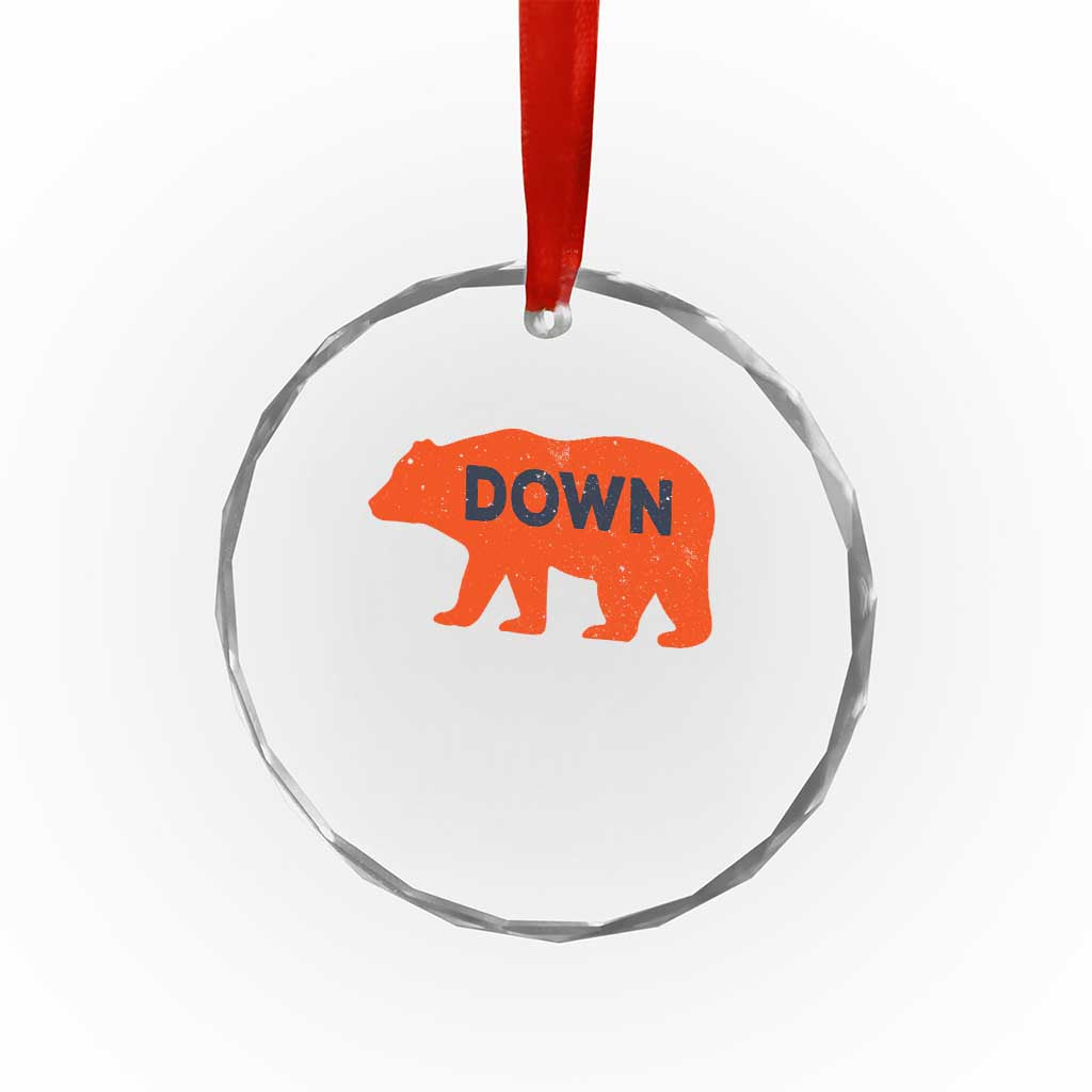 CFB Game Day Apparel Crystal Glass Ornament Down Vintage Trendy TS10 Print Your Wear