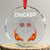 Bears Mascot Crystal Glass Ornament Vintage Retro Chicago - Print Your Wear
