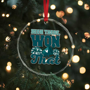 Been There Won That Cheer Spirit Crystal Glass Ornament Game Day Champions Sport Fans TS02 Print Your Wear