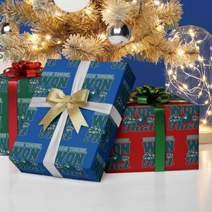 Been There Won That Cheer Spirit Wrapping Paper Roll Game Day Champions Sport Fans TS02 Print Your Wear