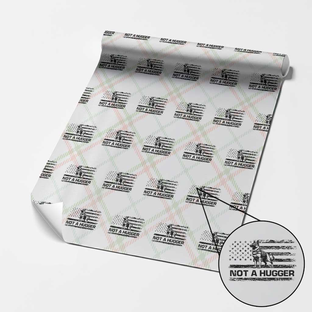 Belgian Malinois American Flag Wrapping Paper Roll K9 Dog Lovers German Shepherd TS10 Christmas Plaid Print Your Wear