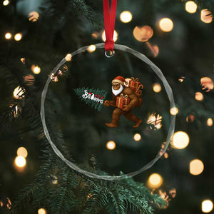 Believe Bigfoot Christmas Crystal Glass Ornament Sasquatch Holiday Gift TS12 Print Your Wear