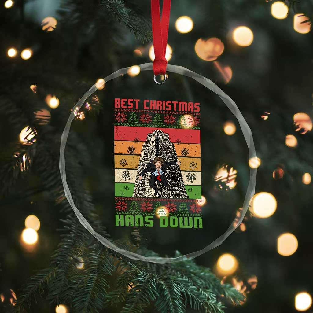 Best Christmas Hans Down Nakatomi 1988 Crystal Glass Ornament TS09 Print Your Wear