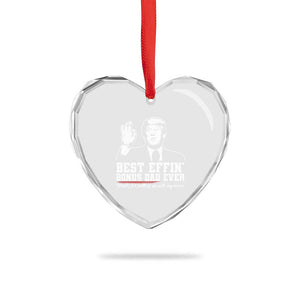Best Effin’ Bonus Dad Ever Heart Crystal Glass Ornament Step Dad Funny Trump Fathers Day TS10 Print Your Wear