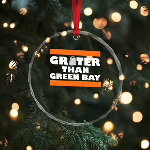 BF Game Day Crystal Glass Ornament Funny Grater Than GB Foolball Fans TS10 Print Your Wear