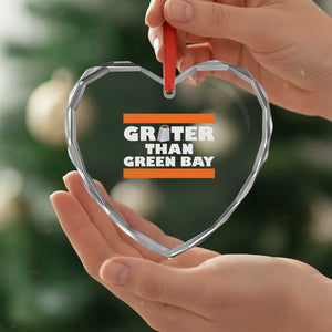BF Game Day Heart Crystal Glass Ornament Funny Grater Than GB Foolball Fans TS10 Print Your Wear