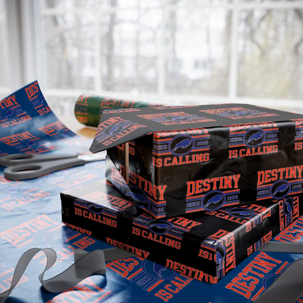 BFB Football Wrapping Paper Roll Funny Vintage 90s TS10 Black Print Your Wear