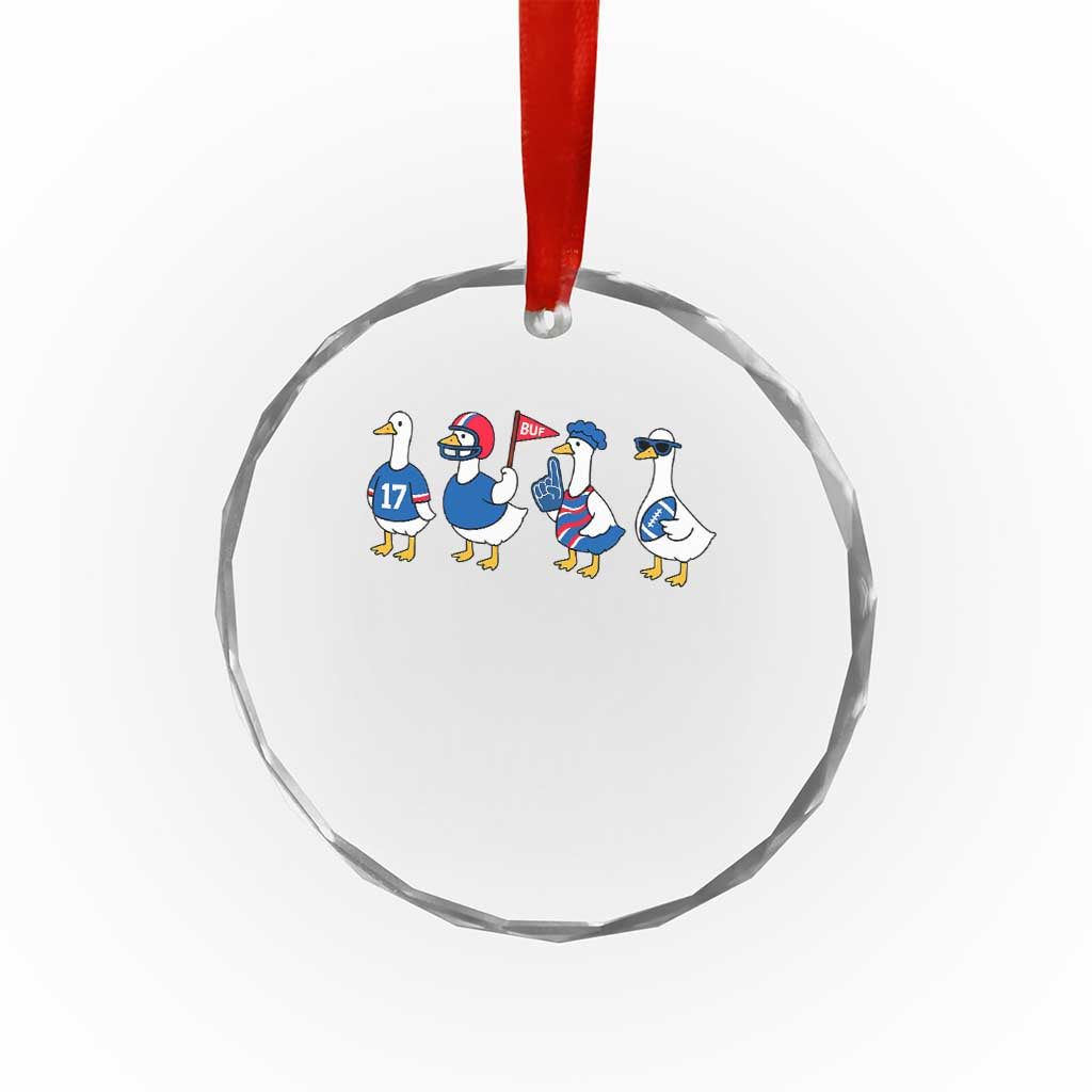 BFB Goose Crystal Glass Ornament Funny BFB Sports Fan Silly Gooses TS10 Print Your Wear