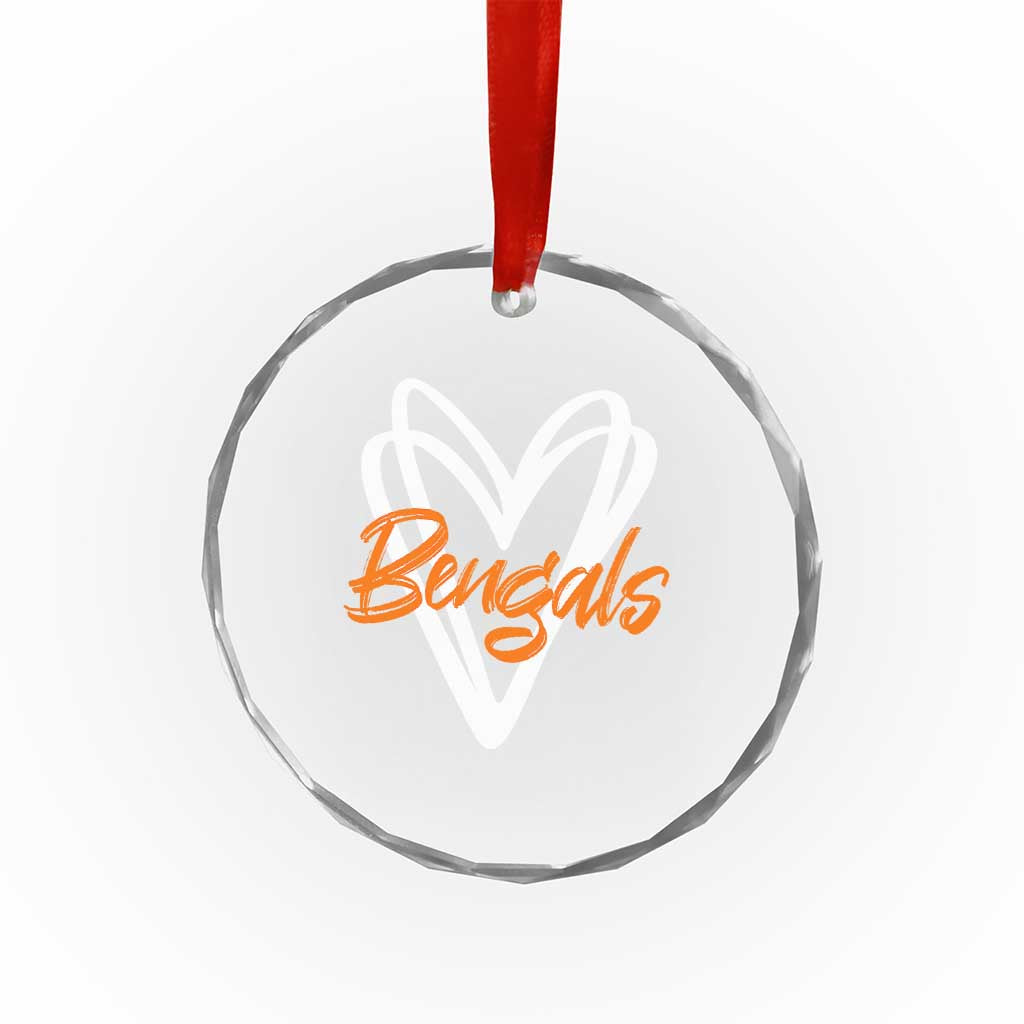 BFT Lovers Crystal Glass Ornament Inspirational Athletic Name Design Sports Fan TS10 Print Your Wear