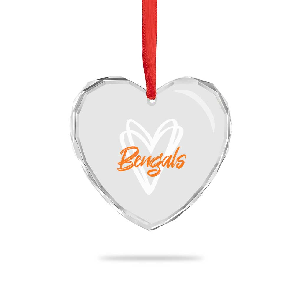 BFT Lovers Heart Crystal Glass Ornament Inspirational Athletic Name Design Sports Fan TS10 Print Your Wear