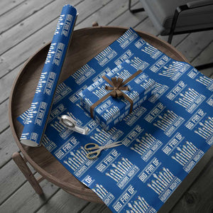 Big Fan Of Human Rights Equality Supporters Wrapping Paper Roll Christmas Gift TS12 Blue Print Your Wear