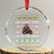 Biker Santa Claus Crystal Glass Ornament Oh What Fun It Is To Ride Motorcycle Christmas Ugly Sweater - Print Your Wear