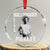 Bill Pickett Crystal Glass Ornament Bulldogger Black Cowboy Western Legend Vintage - Print Your Wear