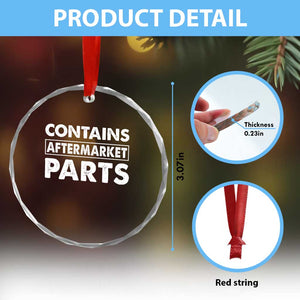 Bionic Aftermarket Parts Crystal Glass Ornament Knee And Hip Replacement Surgery Recovery Get Well Soon Gift TS10 Print Your Wear