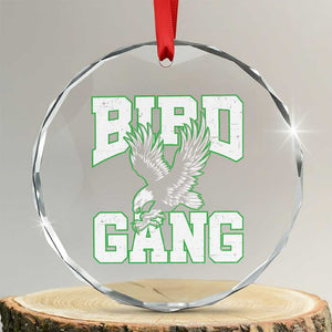 Bird Gang Crystal Glass Ornament Vintage 90s Style Classic Eagles Fly - Print Your Wear