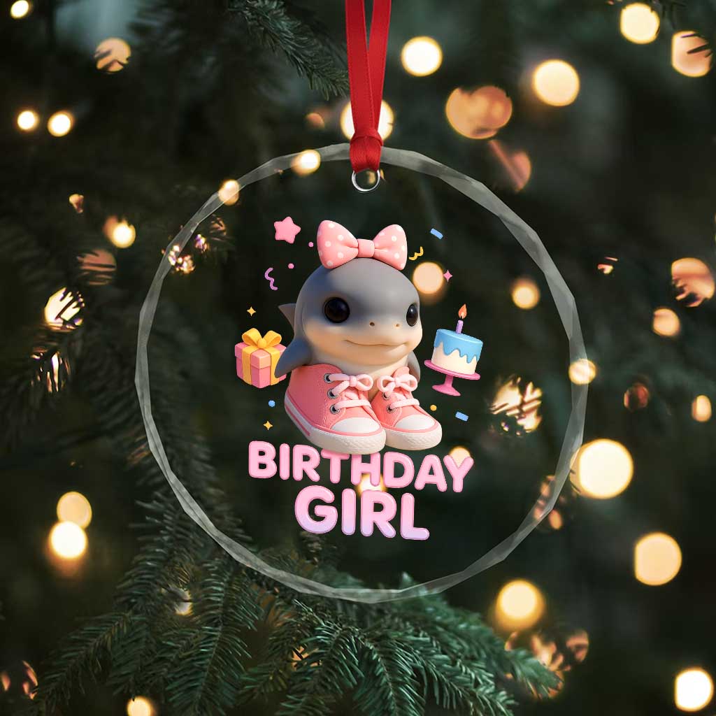 Birthday Girl Crystal Glass Ornament Italian Brainrot Meme Party Funny Las Tralaleritas TS10 Print Your Wear