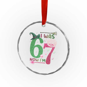 Birthday Girl I Was 6 Now I Am 7 Crystal Glass Ornament Gift For Alpha Kids TS12 Print Your Wear
