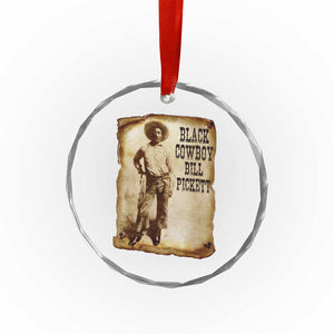 Black Cowboy Bill Pickett Crystal Glass Ornament African American Cowboys Black History TS10 Print Your Wear