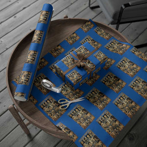 Black Freedom Fighters Wrapping Paper Roll Huey P. Newton Bobby Seale Black History Month Juneteenth TS10 Blue Print Your Wear