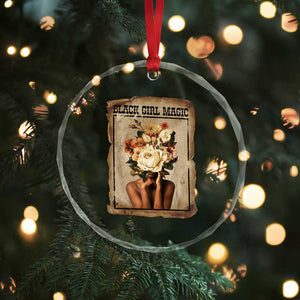 Black Girl Magic Crystal Glass Ornament Feminist Black Women In History TS12 Print Your Wear