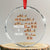 Black History Education Is Freedom Crystal Glass Ornament African Roots Africa Map - Print Your Wear