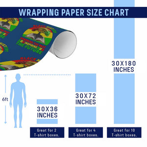 Black History Honoring The Past Inspiring The Future Wrapping Paper Roll African American Pride TS12 Print Your Wear