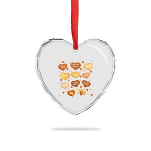 Black History Leaders Heart Crystal Glass Ornament African American Teachers Pride TS12 Print Your Wear