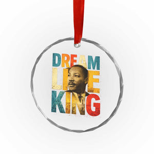 Black History Month Martin Luther King Day Crystal Glass Ornament I Have Dream TS10 Print Your Wear