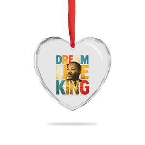 Black History Month Martin Luther King Day Heart Crystal Glass Ornament I Have Dream TS10 Print Your Wear