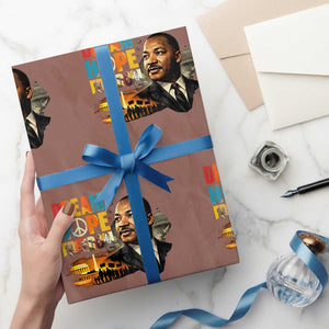 Black History Month Martin Luther King Day Wrapping Paper Roll Martin Luther King Sweatshirt, Black History Sweatshirt, I Have A Dream Sweatshirt, MLK Sweatshirt, Human Rights Sweatshirt, BLM Sweatshirt TS10 Mocha Print Your Wear