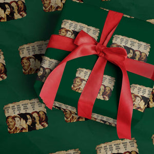 Black History Month Wrapping Paper Roll African American Women Pride TS14 Green Print Your Wear