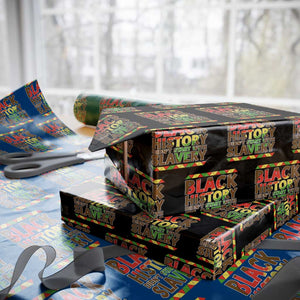 Black History Month Wrapping Paper Roll Black History Month Didn't Start With Slavery TS14 Black Print Your Wear