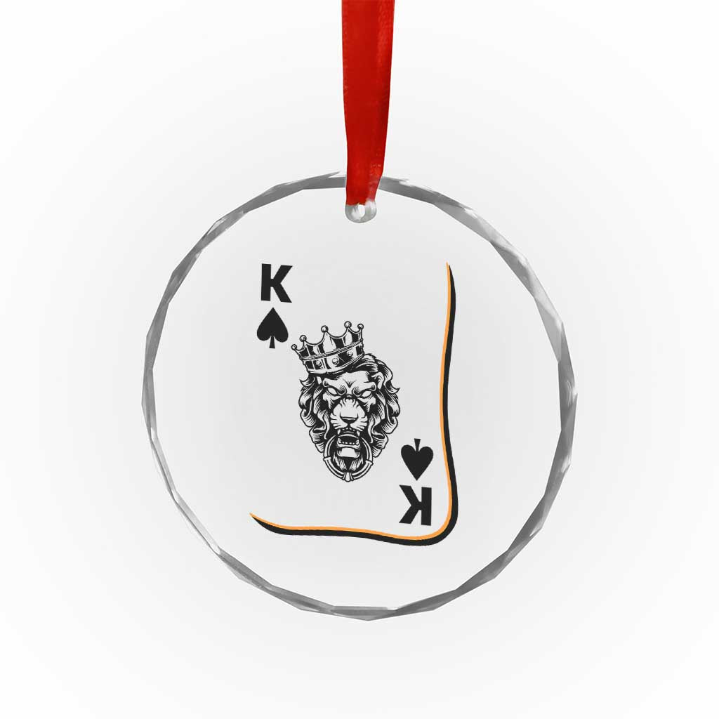 Black King Lion Crystal Glass Ornament African American Black History Month Gift TS12 Print Your Wear