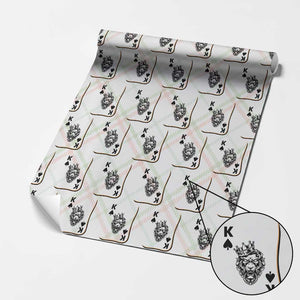 Black King Lion Wrapping Paper Roll African American Black History Month Gift TS12 Christmas Plaid Print Your Wear