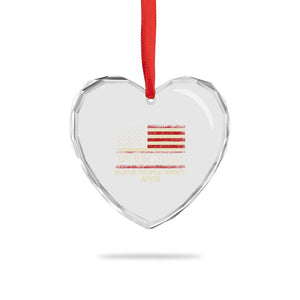 Black People Aren't Apes Heart Crystal Glass Ornament We The People Anti Racist Protest TS14 Print Your Wear