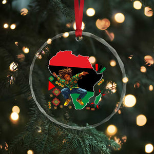Black Son Future Leader Crystal Glass Ornament African American Pride Black History Month TS02 Print Your Wear