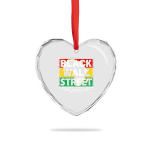 Black Wall Street Heart Crystal Glass Ornament Tulsa Black History Month Africa Map TS11 Print Your Wear