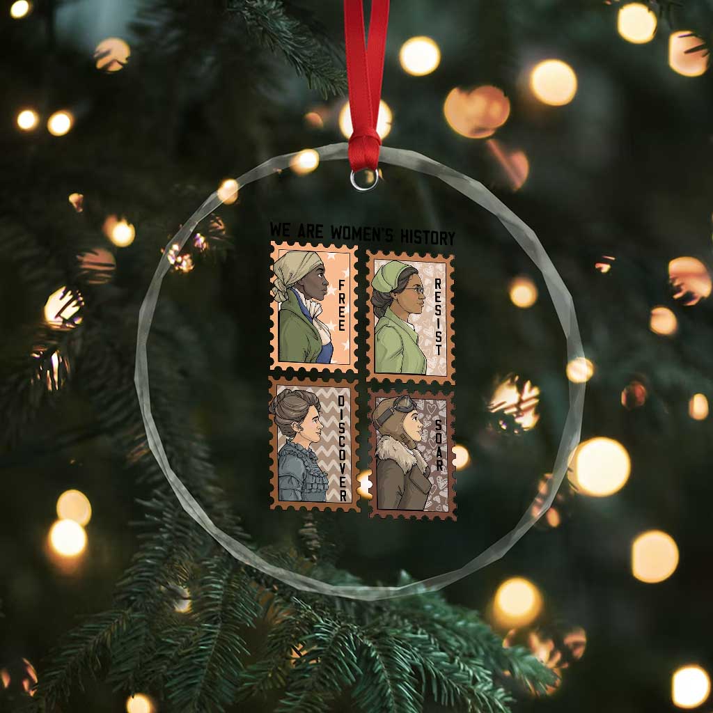 Black Women History Leaders Crystal Glass Ornament Womens History Month TS12 Print Your Wear