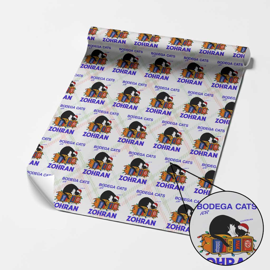 Bodega Cats of New York Wrapping Paper Roll Funny Cat NYC Christmas TS14 Christmas Plaid Print Your Wear