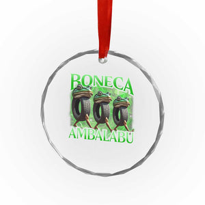 Boneca Ambalabu Frog Crystal Glass Ornament Funny Internet Brainrot Memes Gen Alpha TS10 Print Your Wear
