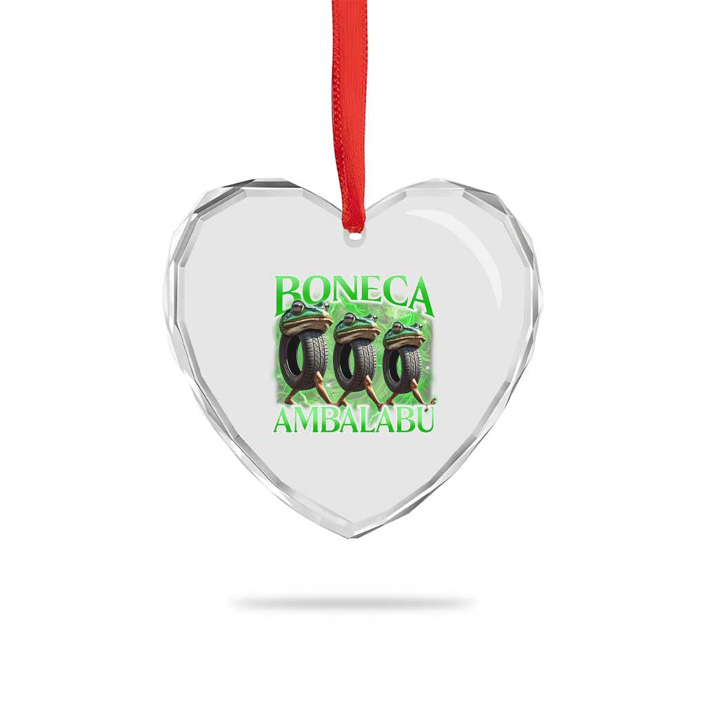 Boneca Ambalabu Frog Heart Crystal Glass Ornament Funny Internet Brainrot Memes Gen Alpha TS10 Print Your Wear