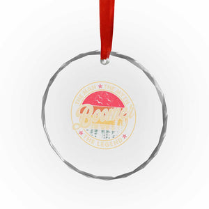 Boomers Generation Crystal Glass Ornament The Man The Myth The Legend TS10 Print Your Wear