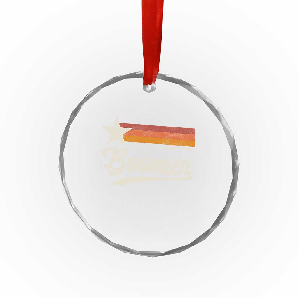 Boomers Generation Crystal Glass Ornament Vintage Retro Gift TS10 Print Your Wear