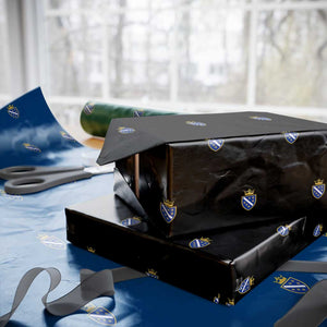 Bosnia and Herzegovina Flag Emblem with Crown Wrapping Paper Roll