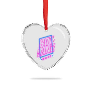 Bot Lane Main Cyberpunk Neon Style Heart Crystal Glass Ornament Gaming Quote Gift TS12 Print Your Wear
